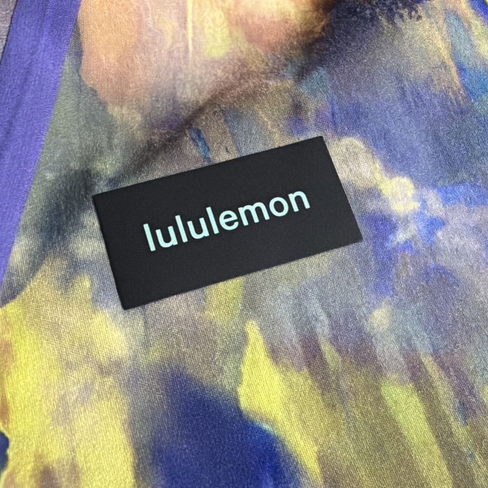 Lululemon Water Repellent Hiking Short Sleeve Colorful Shirt Men's XL Tie Dye - Picture 8 of 8